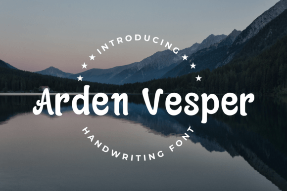 Arden Vesper: A Bold Brush Font for Your Brand's Edge