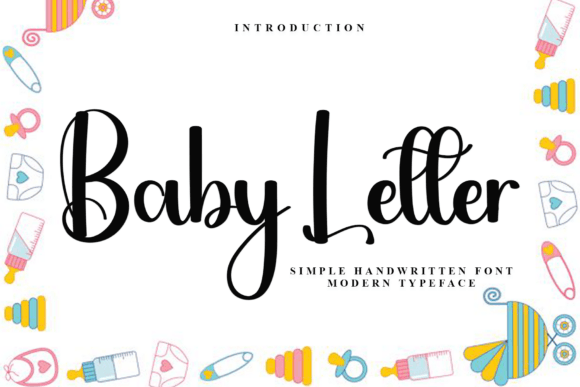 Baby Letter: The Handcrafted Font for Digital Brand Expression