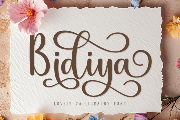 Bidiya Font: Adding Elegant Personality to Digital Design