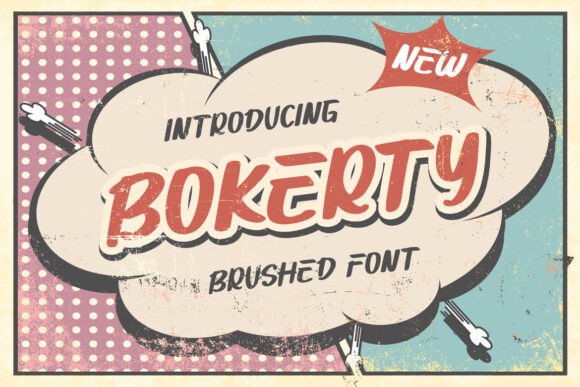 Bokerty Font: A Premium Script Typeface for Digital Marketing