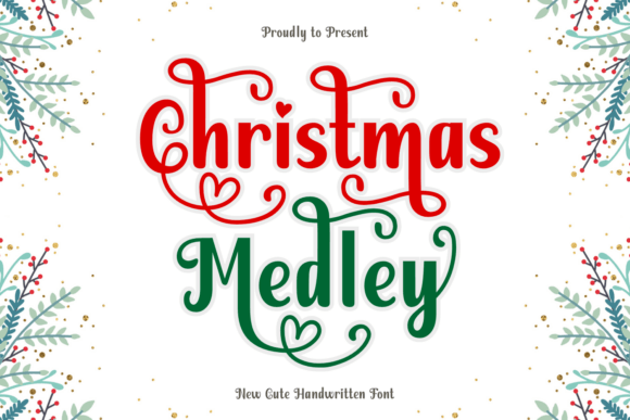 Christmas Medley: The Font That Makes Holiday Branding Feel Personal