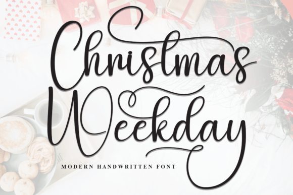 Christmas Weekday: A Font That Makes Branding Feel Cozy and Consistent
