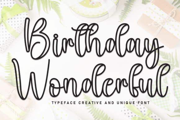Designing with Birthday Wonderful: A Font for Creative Makers