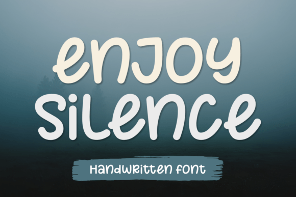 Enjoy Silence: A Handwritten Font for Warm and Consistent Branding