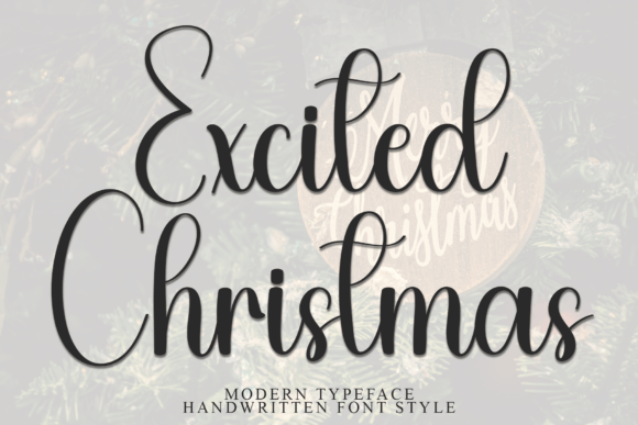 Excited Christmas: A Versatile Font for Consistent Branding
