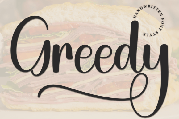 Greedy: The Elegant Script Font for Your Handmade Business