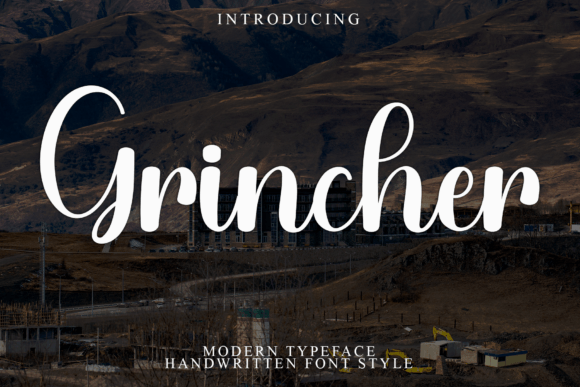 Grincher: A Script Font Built for Real Design Work