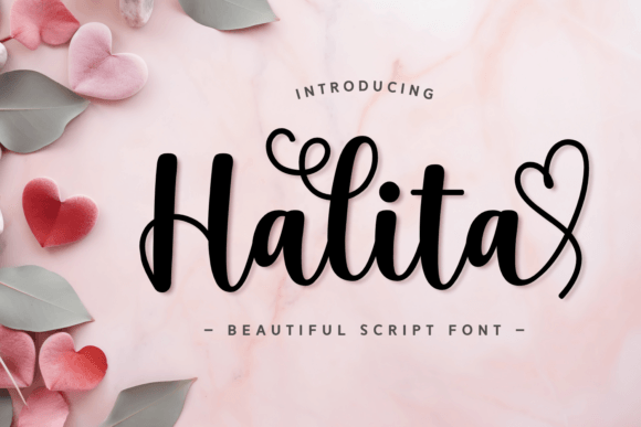 Halita: A Bold Script Font for Modern Web Design