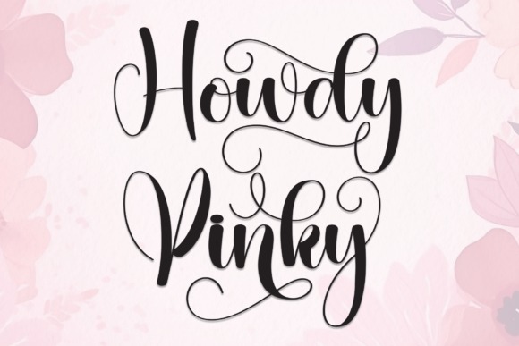 Howdy Pinky: A Friendly Font for Building a Consistent Brand