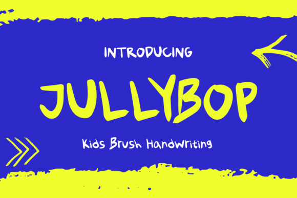 Jullybop: The Playful Display Typeface for a Creative Web Brand