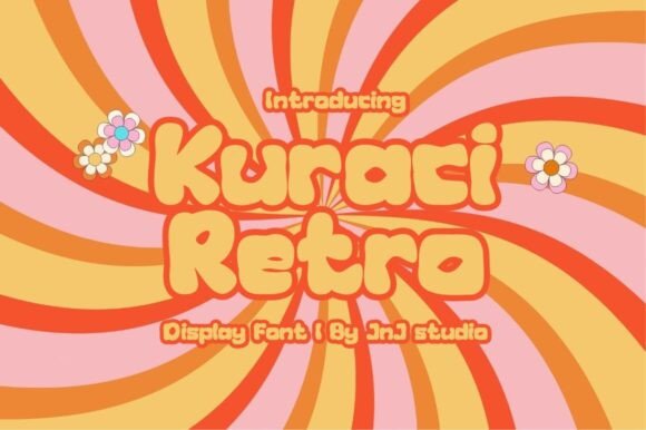 Kuraci Retro: A Vintage Font for Modern Digital Design
