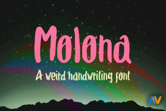 Molona: A Handwriting Font That Creates a Calmer Reading Experience