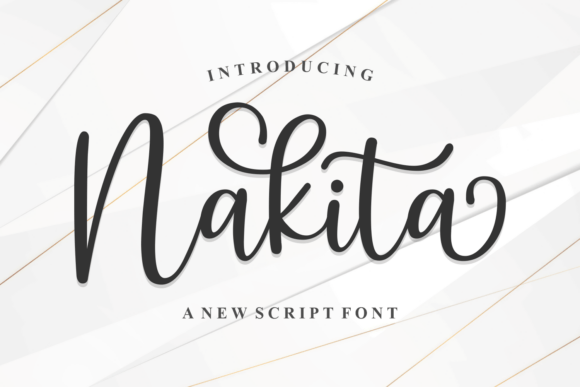 Nakita: A Friendly Handwritten Font for Digital Design
