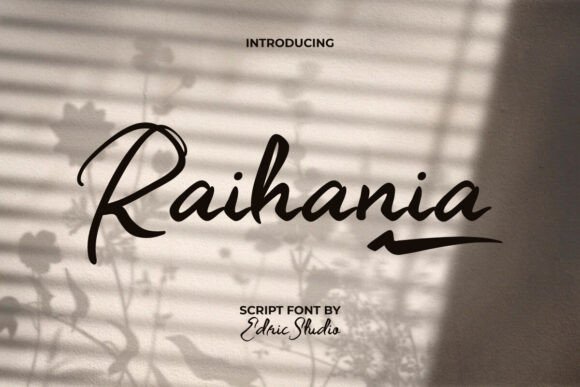 Raihania: A Font for Elevated Digital Expression