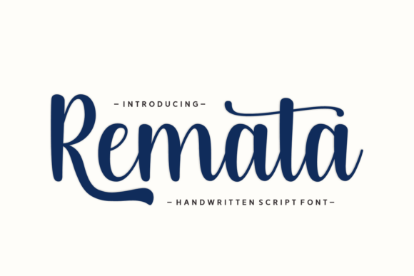 Remata: A Handwritten Font Built for Modern Campaigns