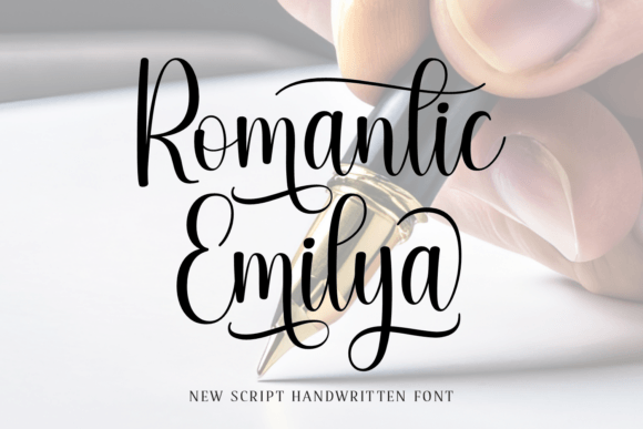 Romantic Emilya: A Script Font That Builds Digital Atmosphere