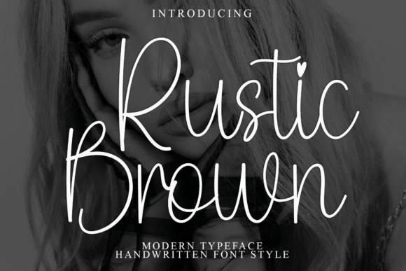 Rustic Brown: A Contemporary Calligraphic Font for Digital Creators