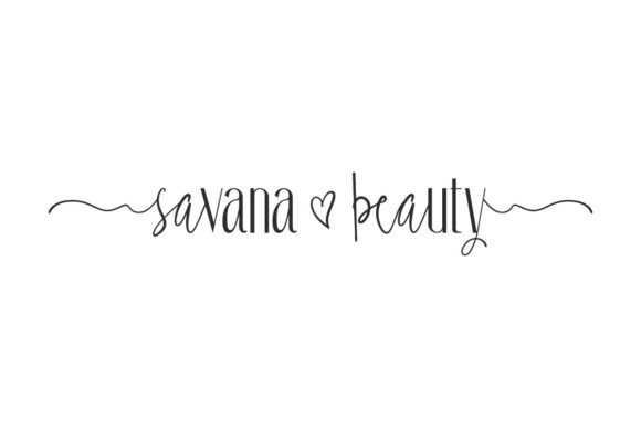 Savana Beauty: A Font for Editorial Mood and Modern Elegance
