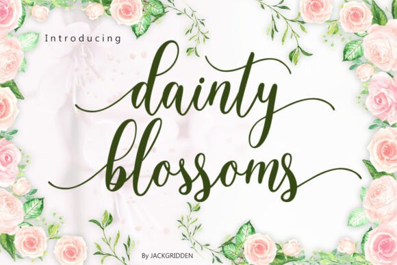 The Dainty Blossoms Font: A Brand-Building Tool for Small Businesses