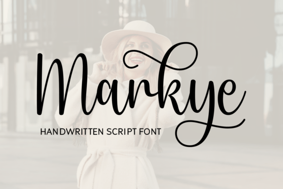 The Markye Font: An Elegant Script Typeface for Digital Projects