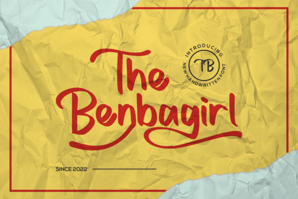 TheBenbagirl Font: A Modern Display Typeface for Clear Campaign Communication