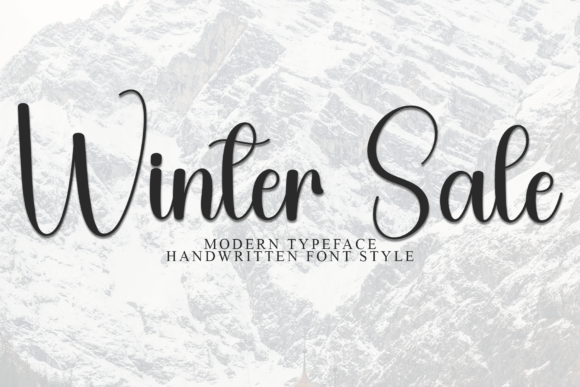 Winter Sale: The Elegant Script Font for Creators and Makers